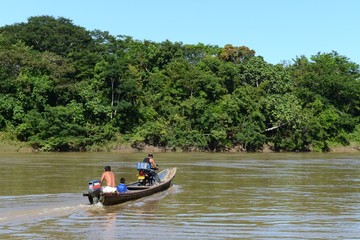 Fototapeta na wymiar Guayabero rzeki. Kolumbia