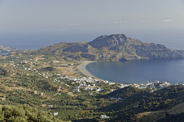 Fototapeta na wymiar Kreta, Küstenlandschaft von Plakiás