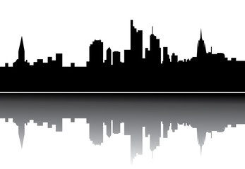 Obraz premium panoramę frankfurtu