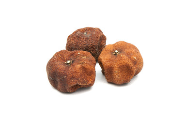 Orange dry and rotted