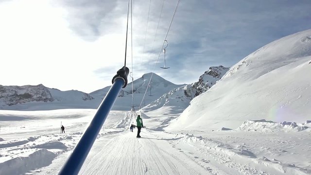 cable lift glacier