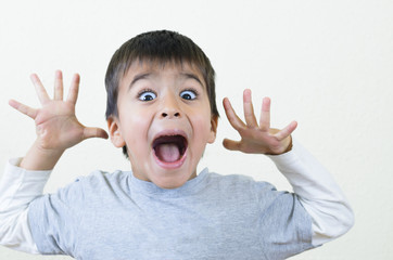 Boy Shouting