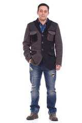 Fototapeta premium Middle aged caucasian man