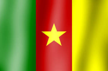 Flagge Kamerun