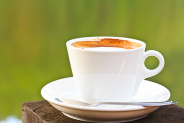 A cup of coffee