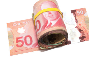 Series of 50 Canadian dollars