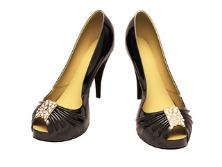 Women's black  shoes