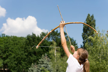 Aiming at the sky