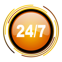 24/7 icon