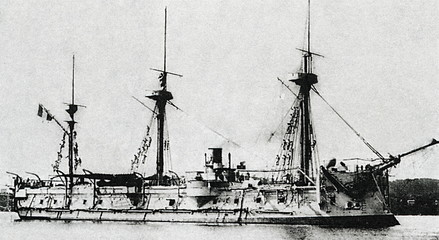 French ironclad Triomphante