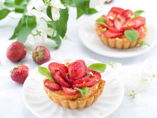 strawberry tart