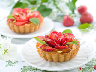 strawberry tart