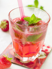 strawberry mojito or lemonade