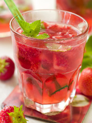 strawberry mojito or lemonade