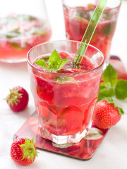 strawberry mojito or lemonade