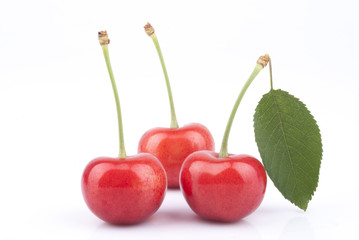 Red cherries