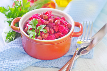 salad with beet