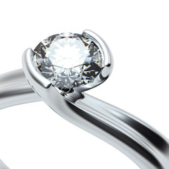 Wedding Ring  with diamond