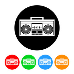 Boombox Radio Icon