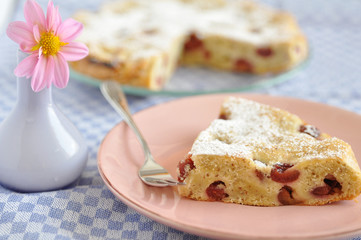 Kirsch Mandel Kuchen
