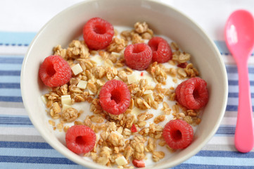 Himbeer Müsli
