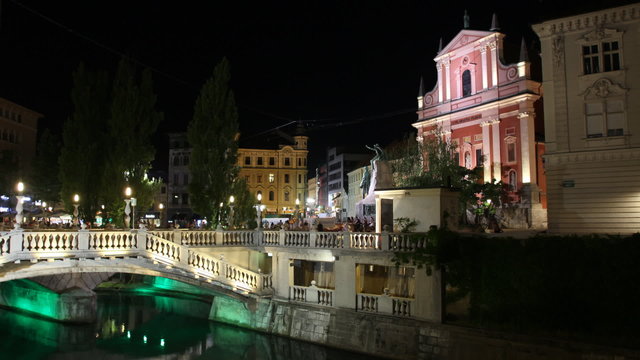 Triple bridge, Ljubljana