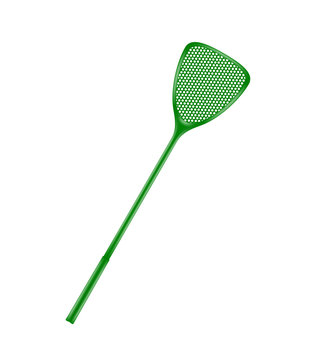 Green flyswatter