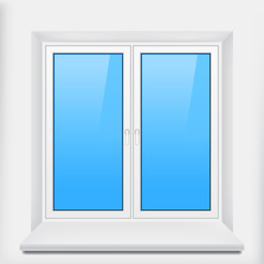 Illustration of plastic window