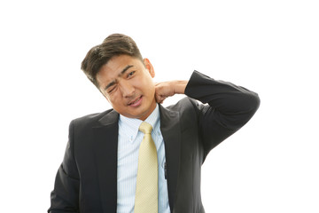 苦悩するビジネスマン