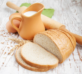 milk and bread