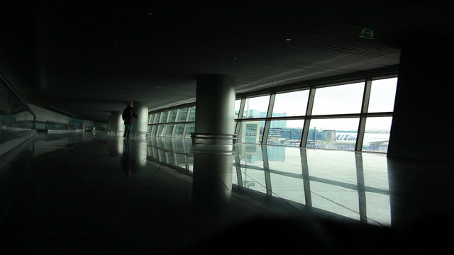 Lonely airport