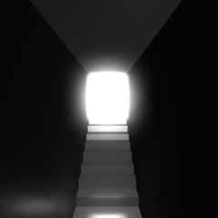 Tunnel laght rendered