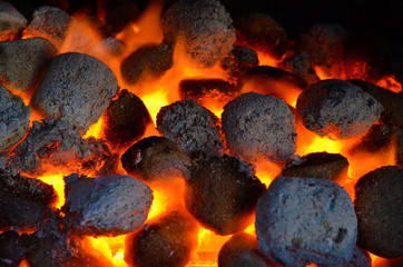 Grillkohle