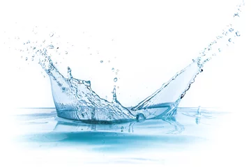 Crédence de cuisine en verre imprimé Eau water splash