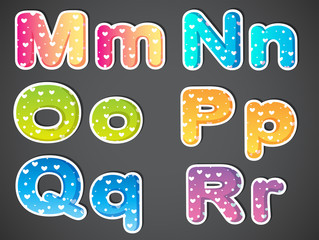 Letters of the Alphabet