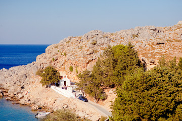 Greek islands - Rhodes, Lindos bay