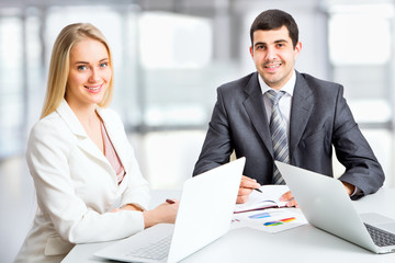 Obraz premium Business people