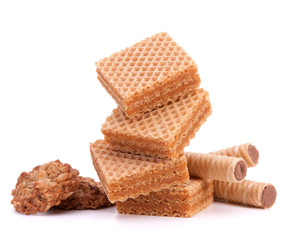 Wafers or honeycomb waffles