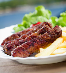 Bacon Wrapped Kebab