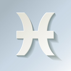 Obraz premium Zodiac Sternzeichen Fische 20.02 - 20.03 Kalt