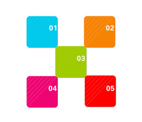 Diseño abstracto de colores para web o presentaciones