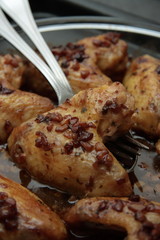 Poulet à l'ail