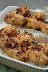 Poulet à l'ail