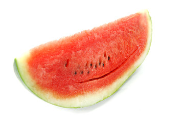 Fresh watermelon isolated on white background