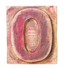 Wooden alphabet