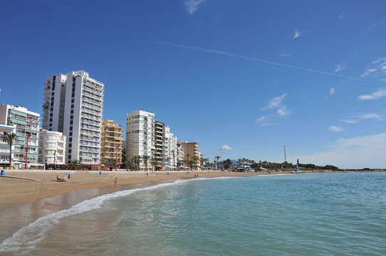 La plage de Vinaros 1