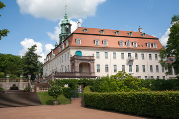 Fototapeta na wymiar Schloss Lichtenwalde 4