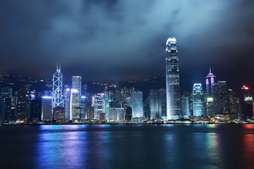Fototapeta na wymiar Hong Kong habour view