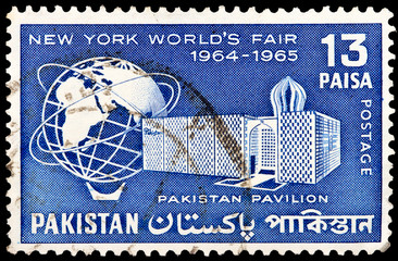 Post stamp from Pakistan