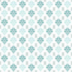 Floral ornamental pattern.